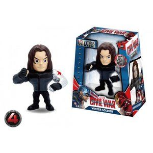 Marvel Captain America: Civil War Winter Soldier Metals Die Cast-Sealed